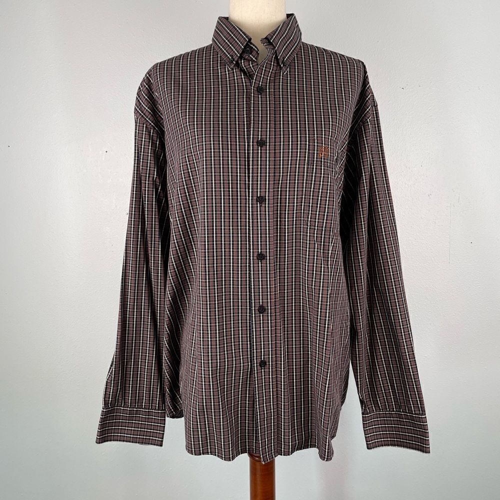 Gunnison Creek Oufitters Button Down Dress Shirt Size L